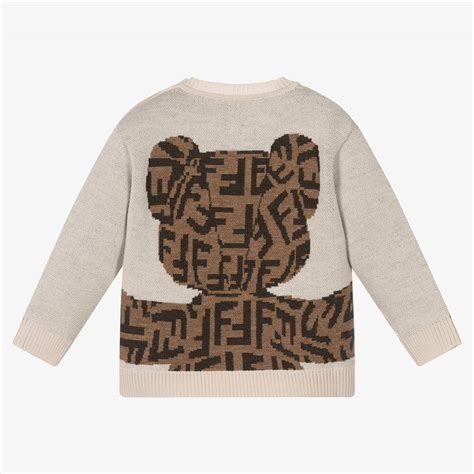 fendi teddy bear xxl|Fendi sweater.